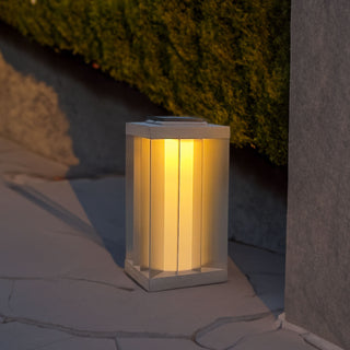 Edge lantern medium size lighting up pathway