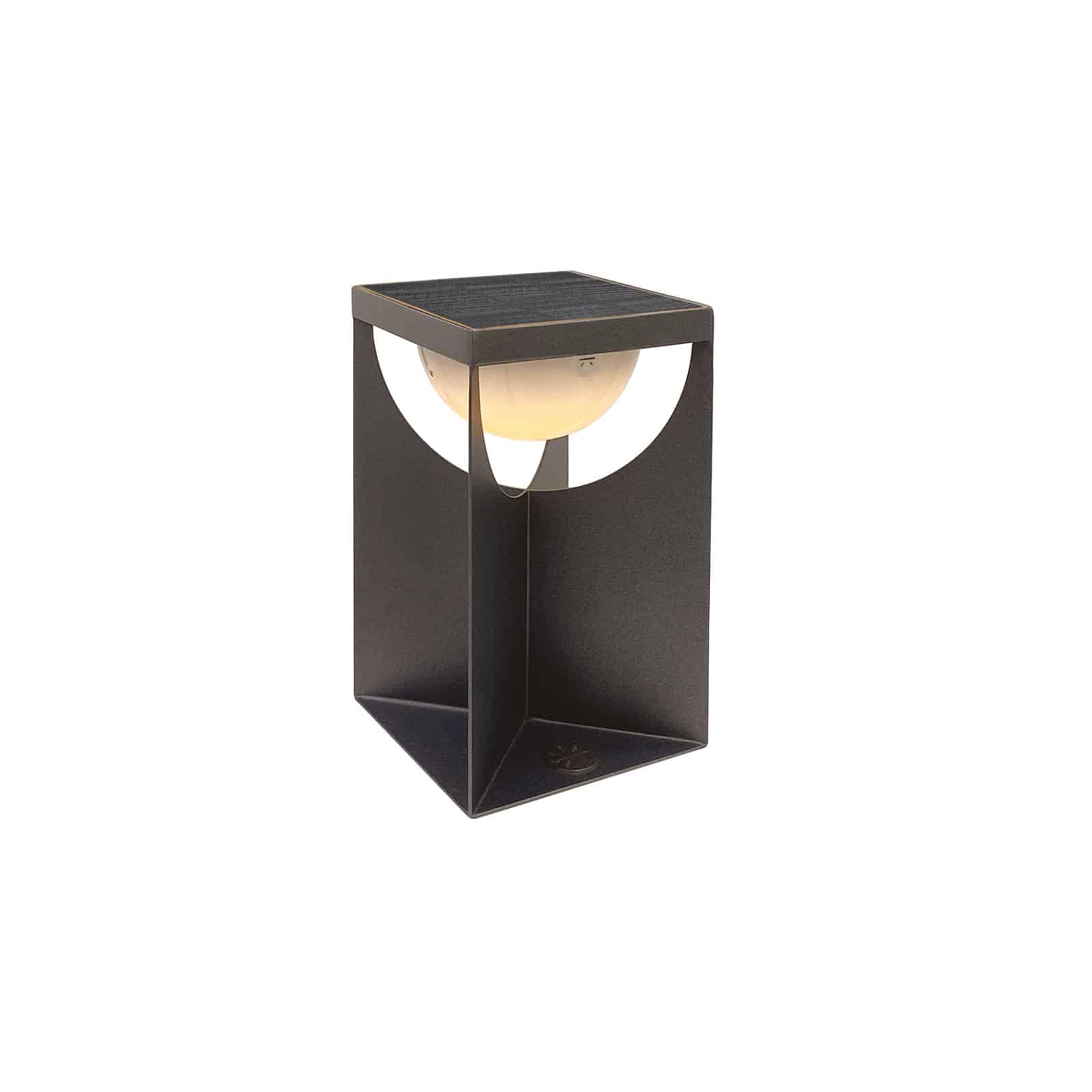 Flow table lamp in cafe finish