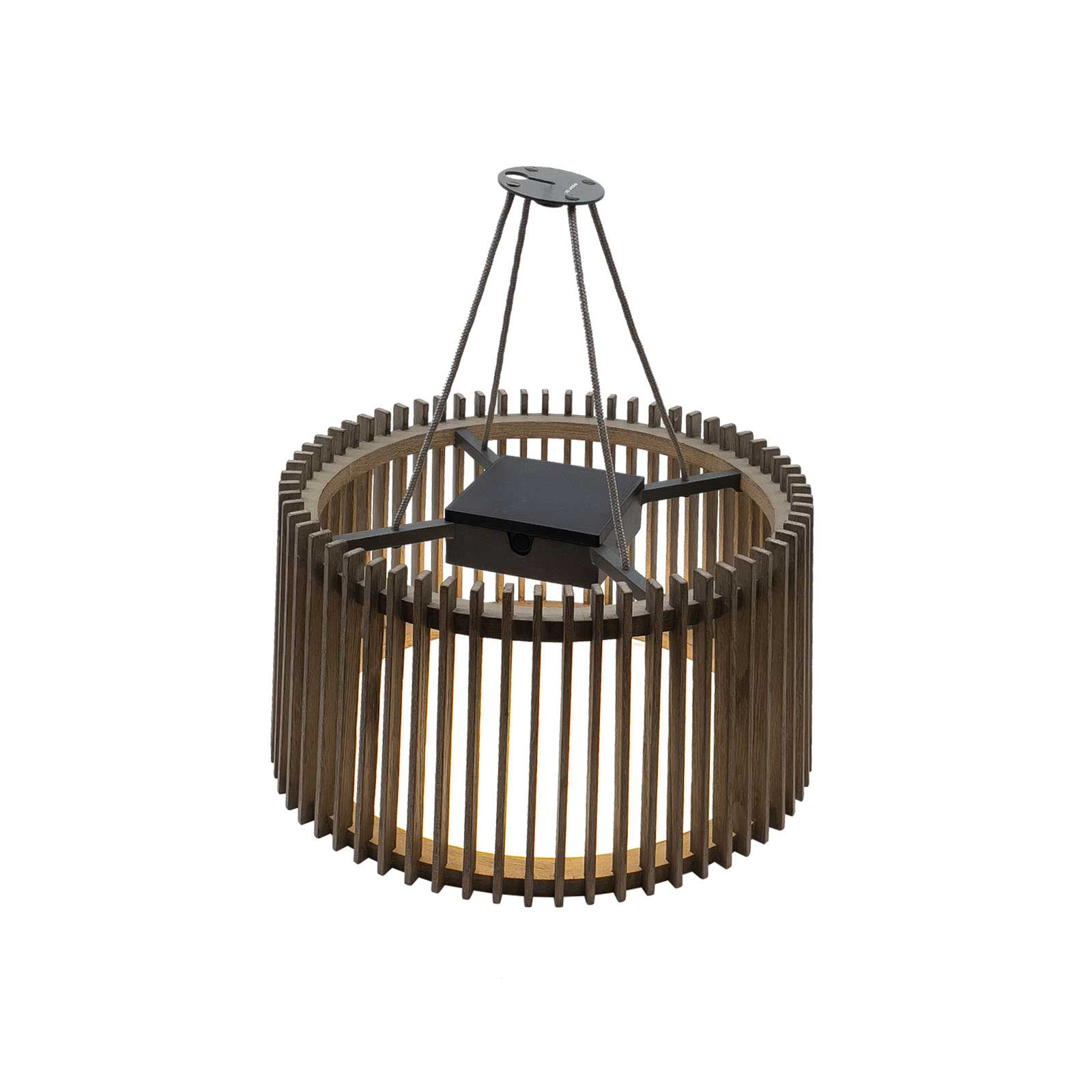 outdoor solar lighting muse in weathered teak finish